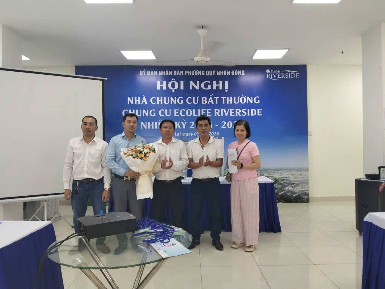 ECOLIFE RIVERSIDE TỔ CHỨC THÀNH CÔNG HỘI NGHỊ NHÀ CHUNG CƯ BẤT THƯỜNG, KIỆN TOÀN BAN QUẢN TRỊ NHIỆM KỲ 2026 – 2029