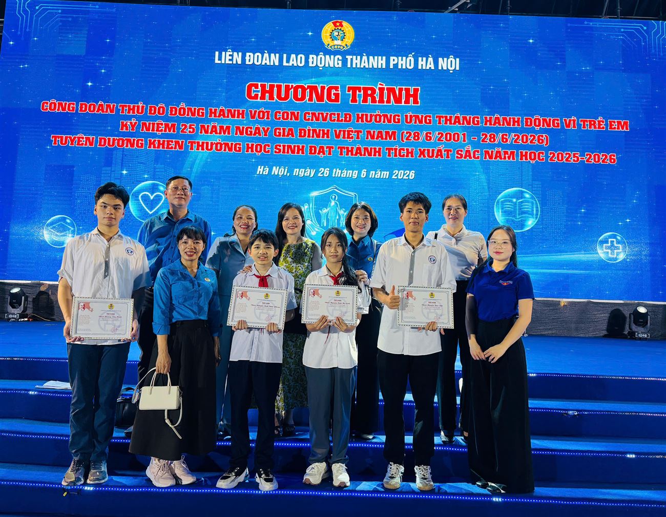 ECOLIFE CHÚC MỪNG THÀNH TÍCH HỌC TẬP XUẤT SẮC CỦA CON ĐOÀN VIÊN CÔNG ĐOÀN